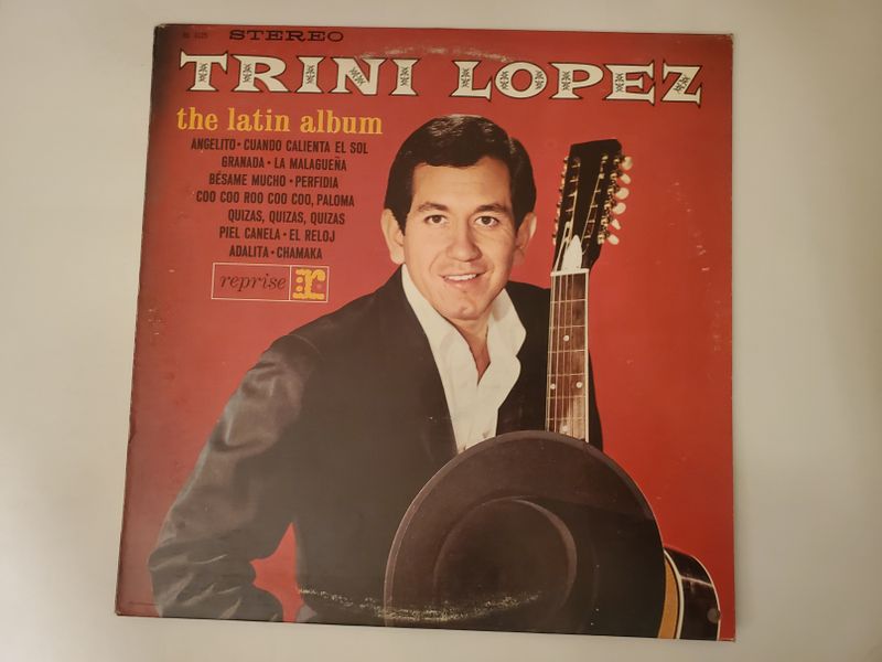 Trini Lopez The Latin Album vinyl record